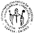 Logo: Milenijne Sanktuarium św. Wojciecha Chrzciciela Gdańska Logo partnera